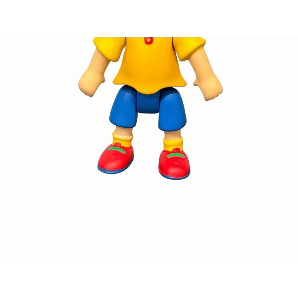 Caullou PBS Kids 3.25” Posable Action Figure Cinar And Irwin 2002